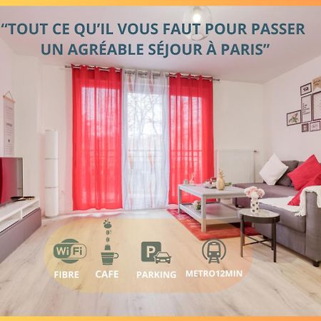 Luxueux Paris - Bagnolet - Les Lilas-Parking Gratuit Exterior foto