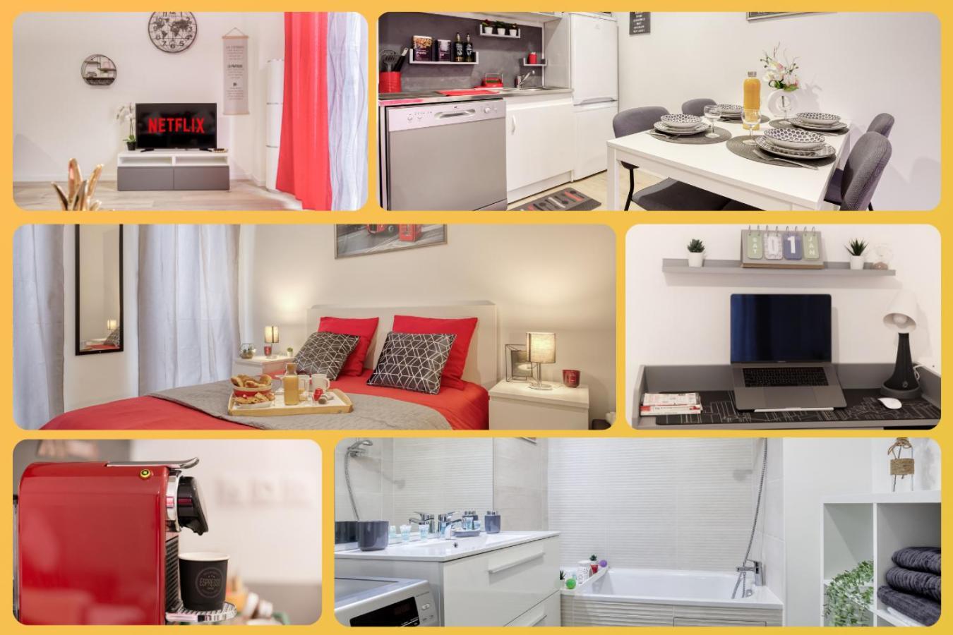 Luxueux Paris - Bagnolet - Les Lilas-Parking Gratuit Exterior foto